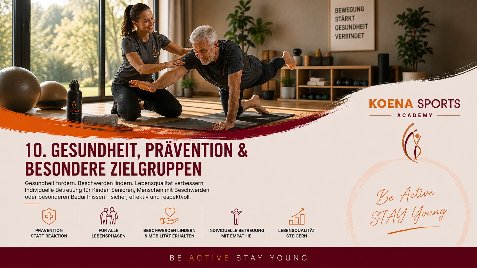 Gesundheit, Prävention & Zielgruppen