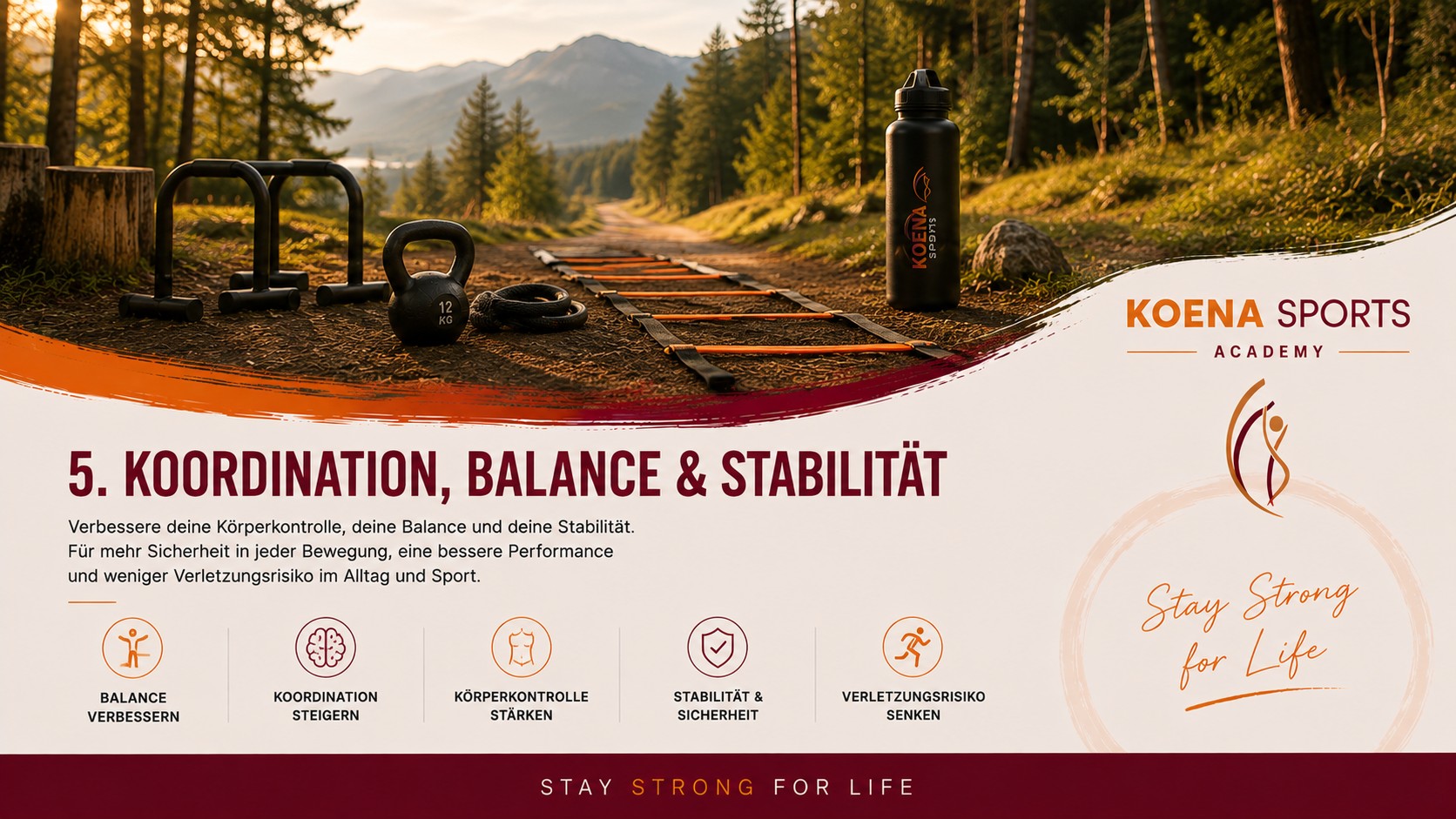 Koordination, Balance & Stabilität